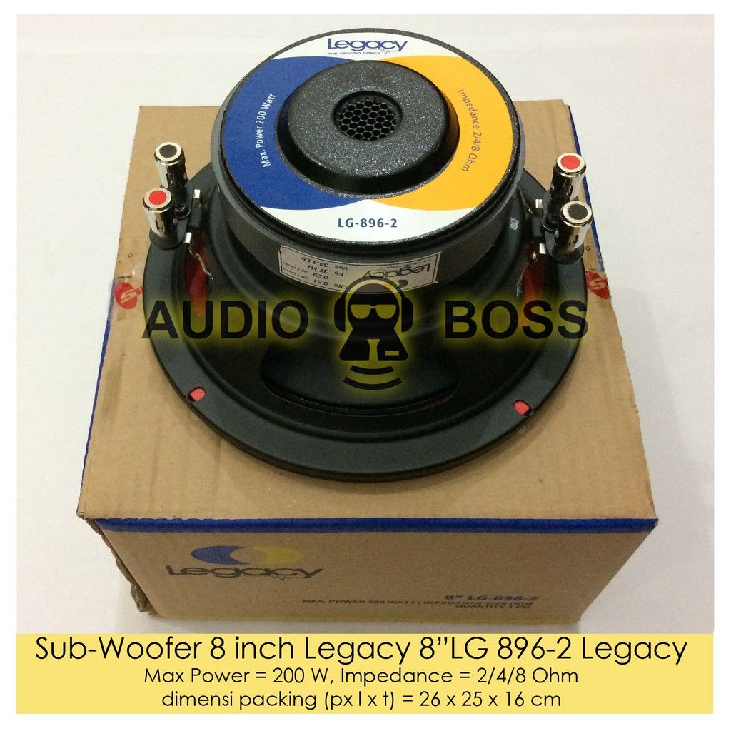 Speaker 8 inch store subwoofer