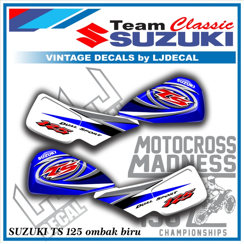 decal suzuki ts 125