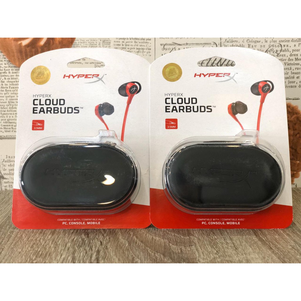 Hyperx cloud best sale earbuds original