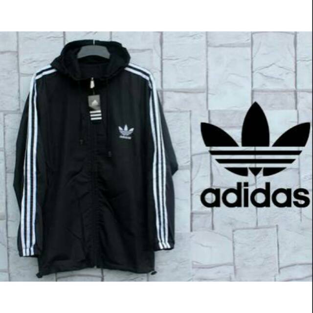 Foto jaket 2025 parasut adidas