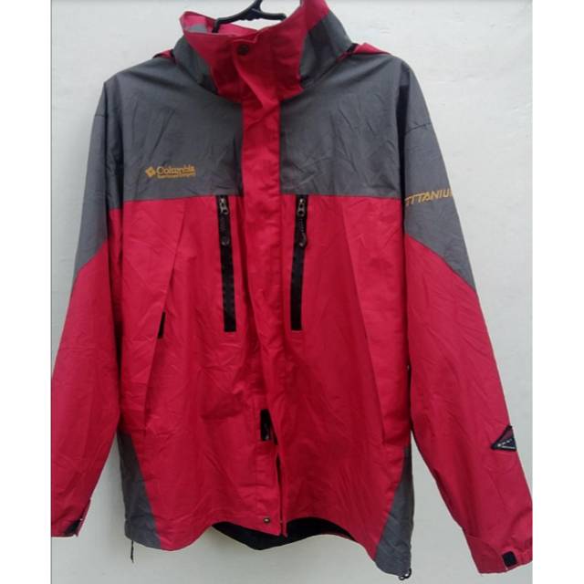 Jaket cheap columbia titanium