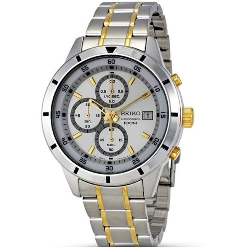 Jam tangan seiko top chronograph original