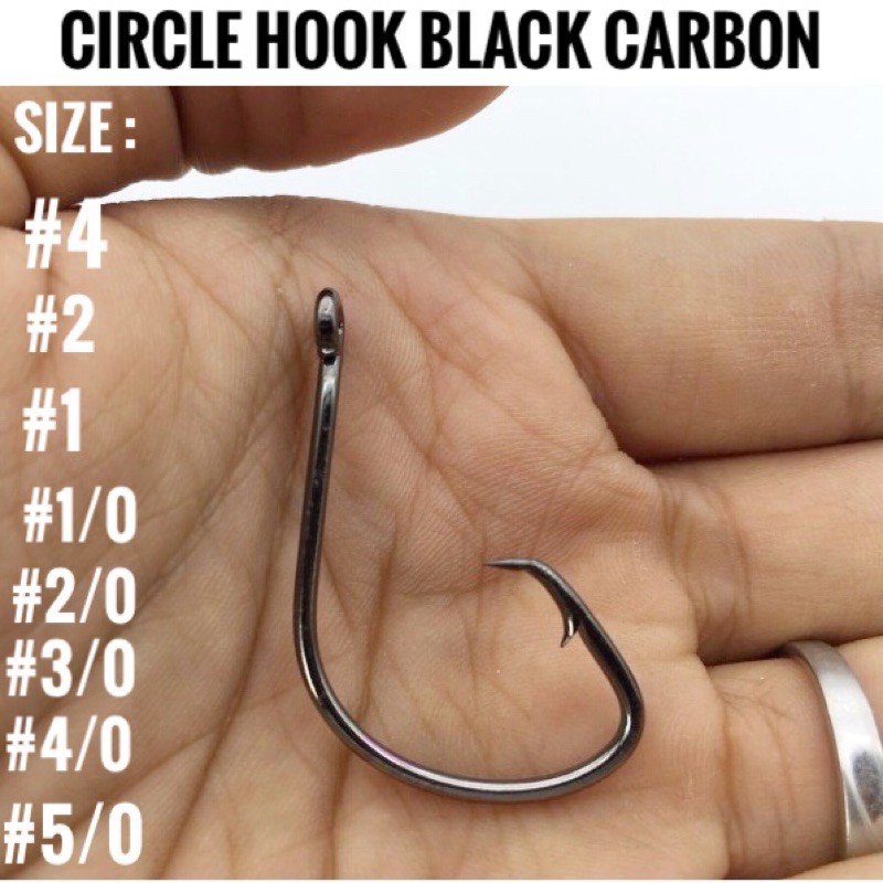 Jual Circle Hook Mata Kail Carbon