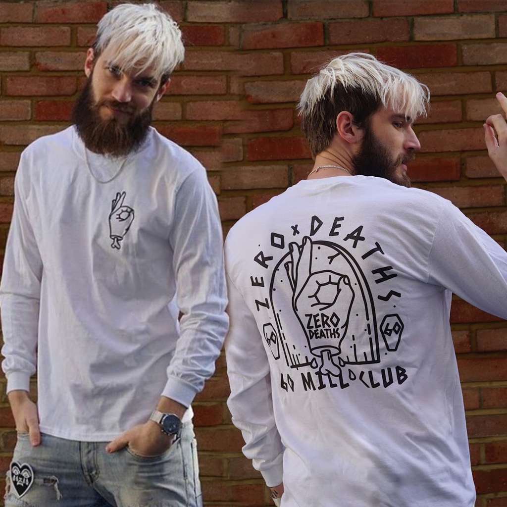 Zero deaths pewdiepie on sale hoodie