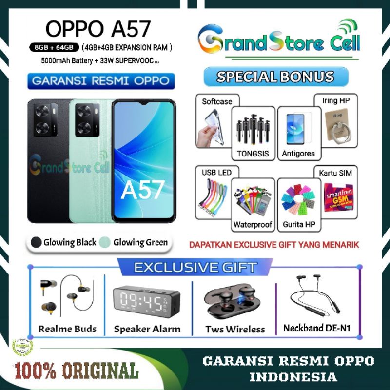 oppo a57 2022 spek