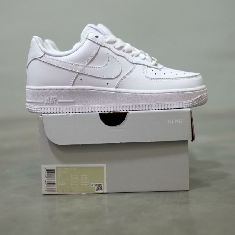 Jual Nike Air Force 1 70 Low Triple White Shopee Indonesia