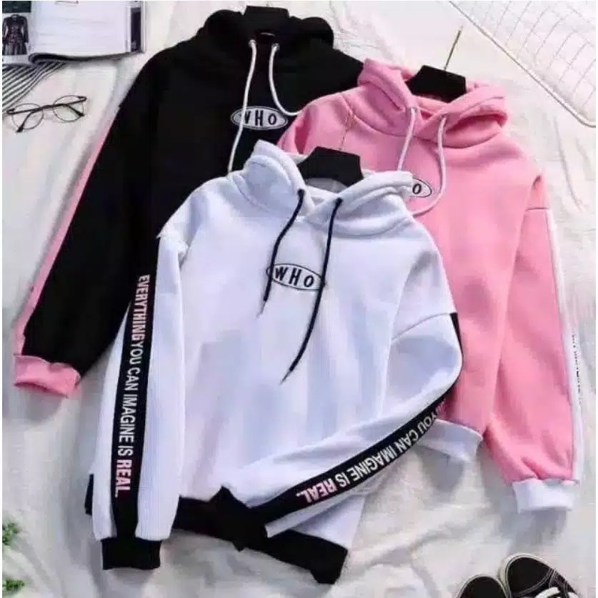 Sweater hoodie wanita shopee deals