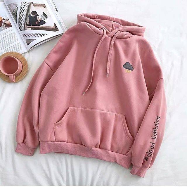 Sweater hoodie di discount shopee