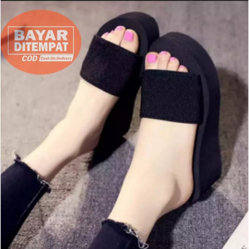 Shopee sandal hot sale wanita wedges