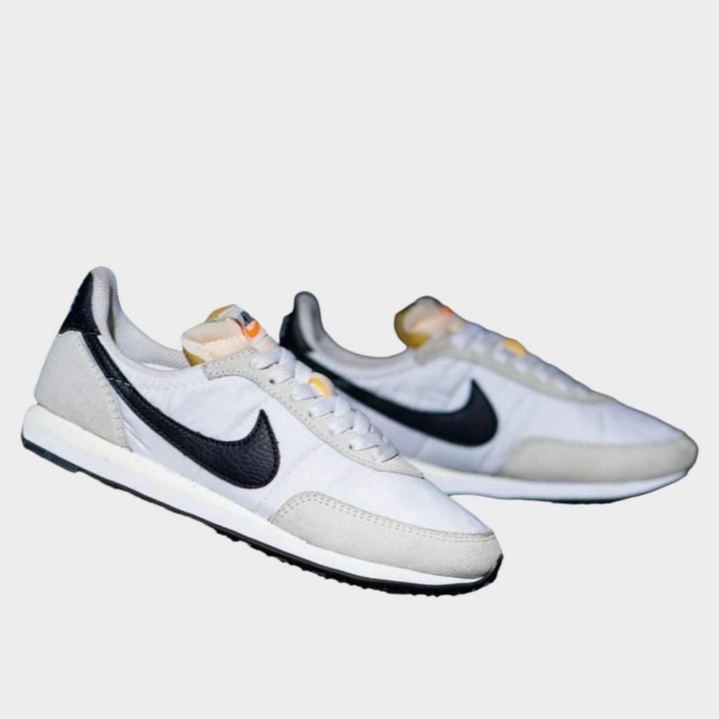 Jual SEPATU PRIA NIKE WAFFLE Trainer 2 White Black Sneakers