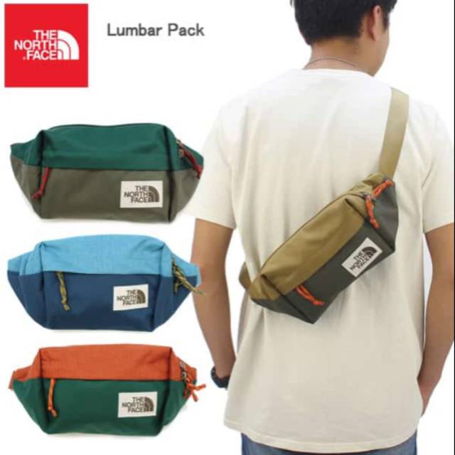 Jual The North Face Lumbar Pack Shopee Indonesia