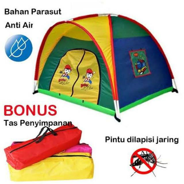 Jual Tenda karakter / Tenda Camping Anak murah 1 M - 2 M