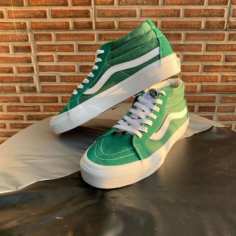 Vans sk8 mid outlet reissue green