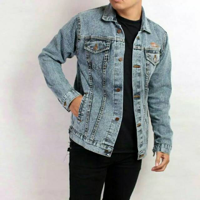 Jaket shop jeans washed