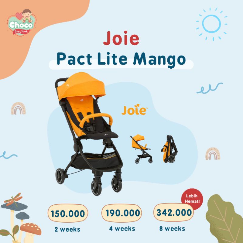 Joie pact lite store mango