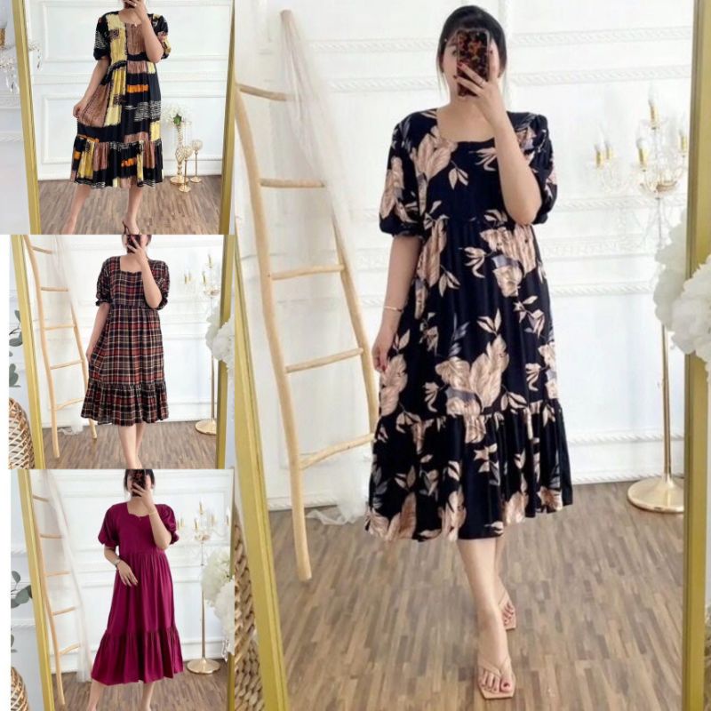 Dress shop midi cantik