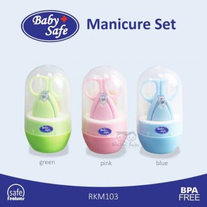 Baby safe hot sale manicure set