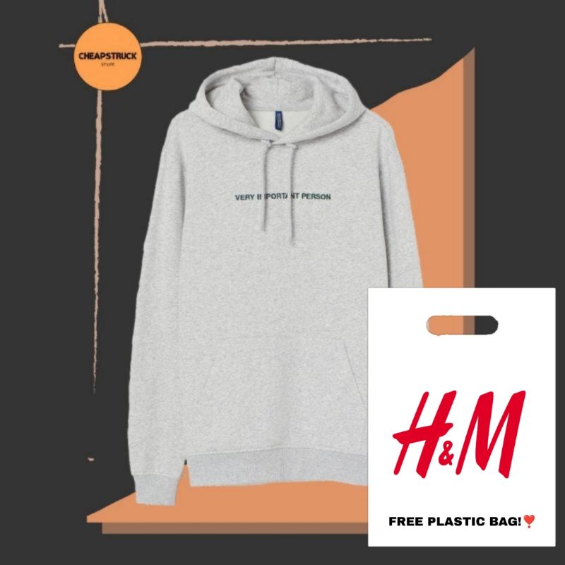 H&m very on sale important person hoodie