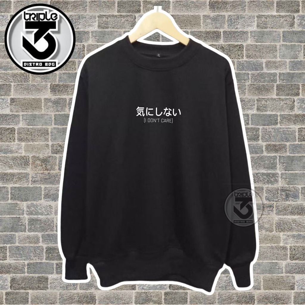 Sweater outlet tanpa hoodie