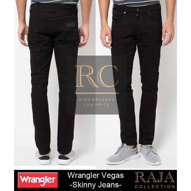 Wrangler vegas skinny jeans sales black