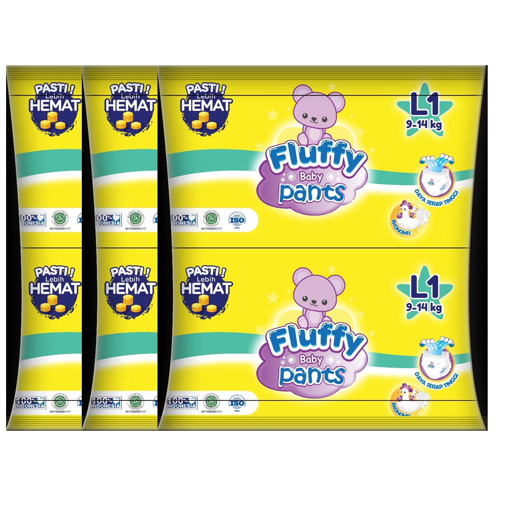 Pampers clearance fluffy pants