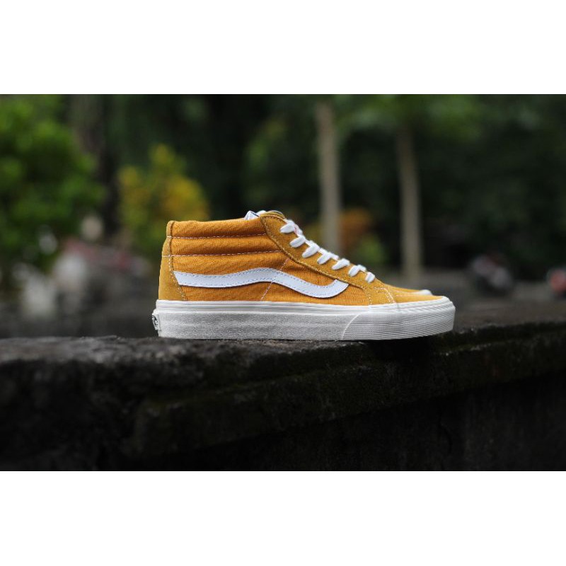 Vans sk8 sales mid sunflower