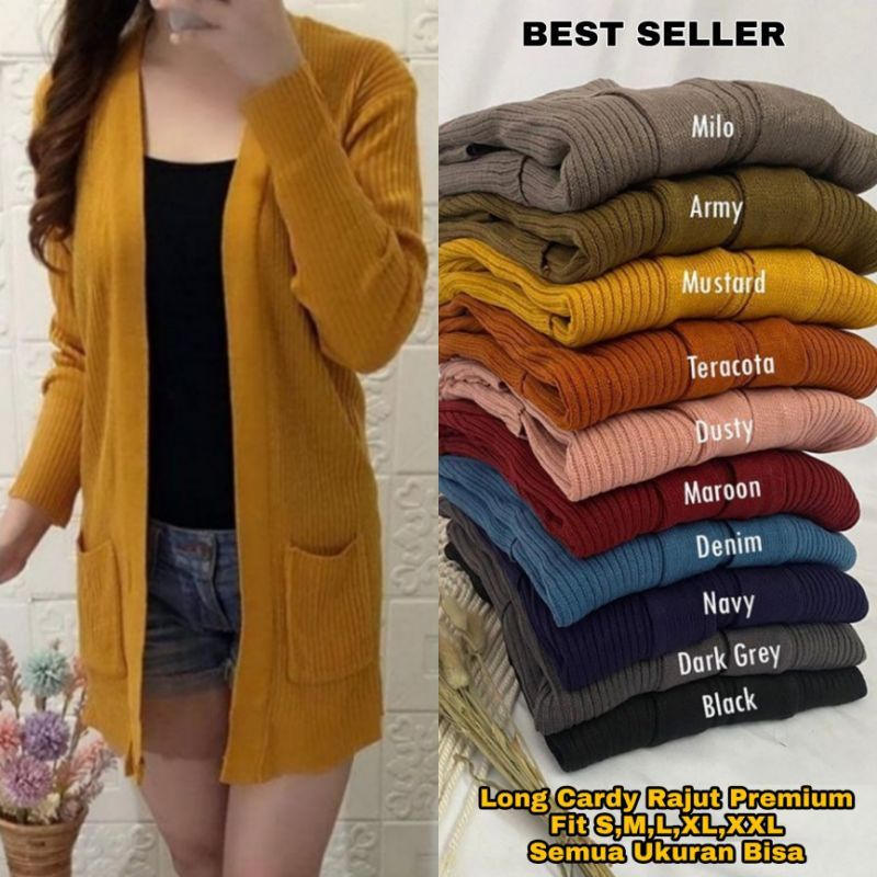 Shopee long clearance cardigan