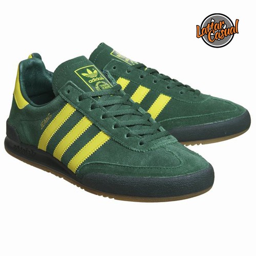 Adidas jeans cheap green yellow