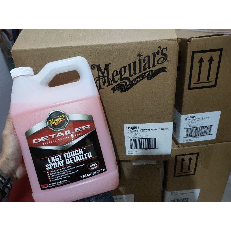 Meguiar's D155 Detailer Last Touch Spray Detailer, 1 Gallon