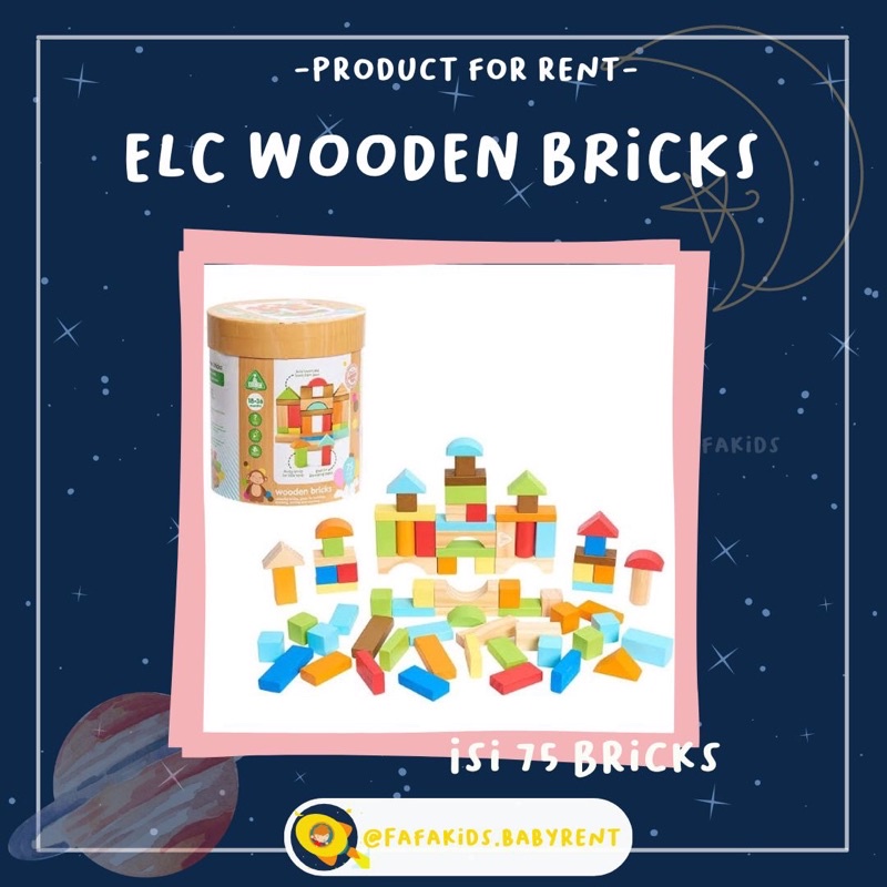 Elc sales wooden blocks