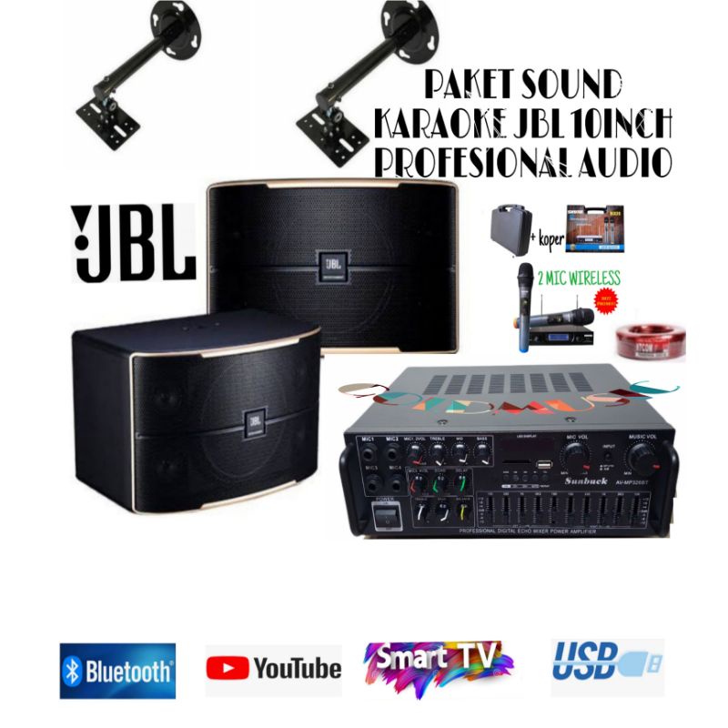 Paket karaoke cheap rumah jbl