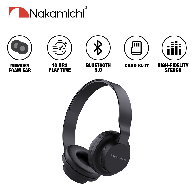 Nakamichi best sale headphones bluetooth