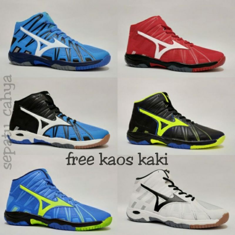 Sepatu volly mizuno wave tornado cheap x