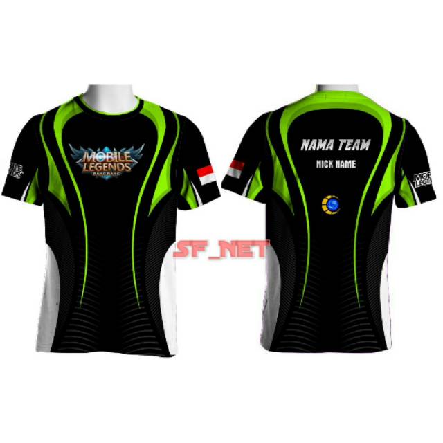 0821-2295-6621 (Tsel) Custom Jersey Gaming Mobile Legend - 0821