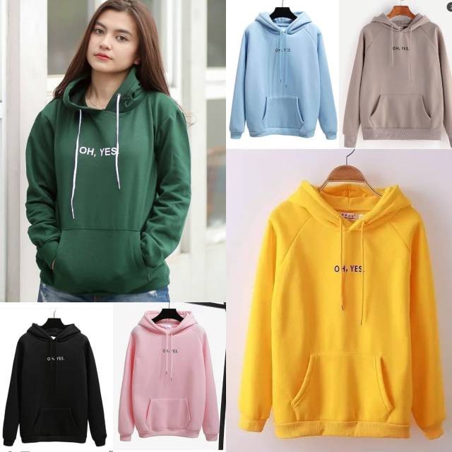 Warna Baru OH YES SWEATER HOODIE