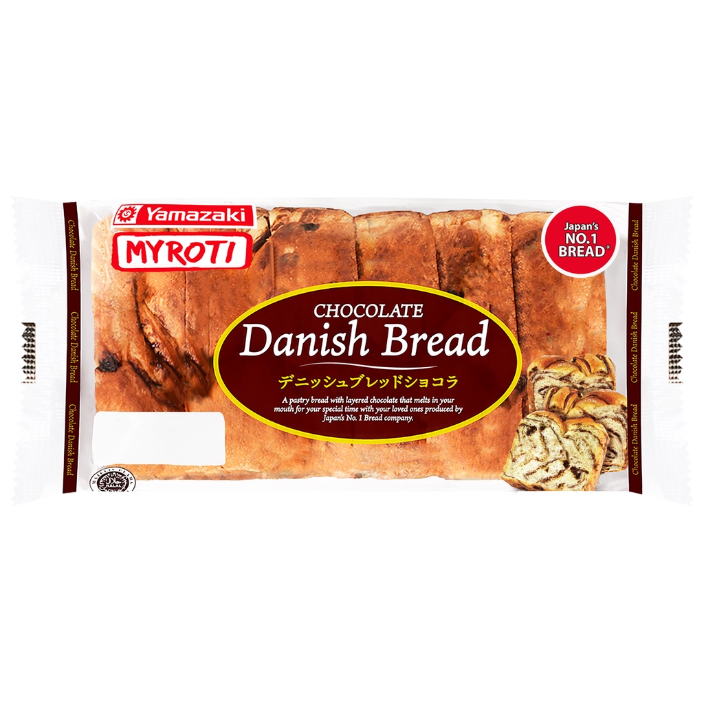 Jual YAMAZAKI MYROTI Roti Pastry Danish Bread Chocolate Shopee