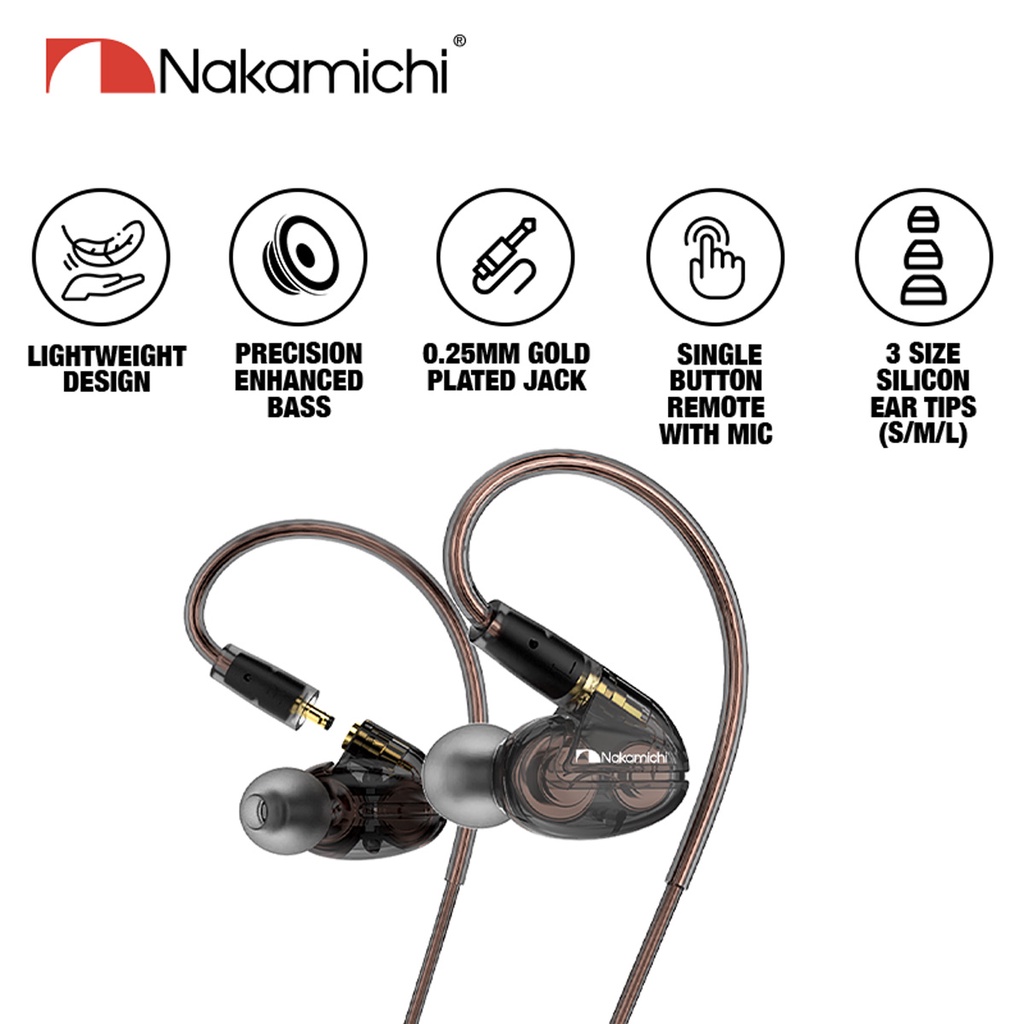 Nakamichi best sale headphones wired