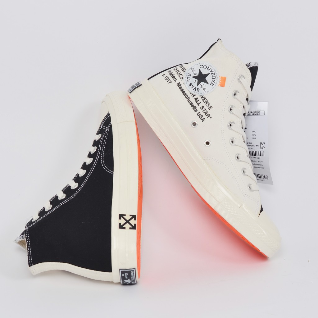 Jual PROMO TERMURAH SEPATU CONVERSE 70s x OFF WHITE VIRGIL HITAM