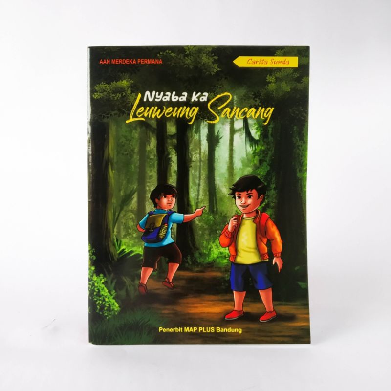 BUKU NOVEL SUNDA CARITA SUNDA NYABA KA LEUWEUNG SANCANG MAP PLUS