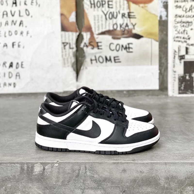 Jual Nike Dunk Low Panda Black White Mens Original | Shopee Indonesia