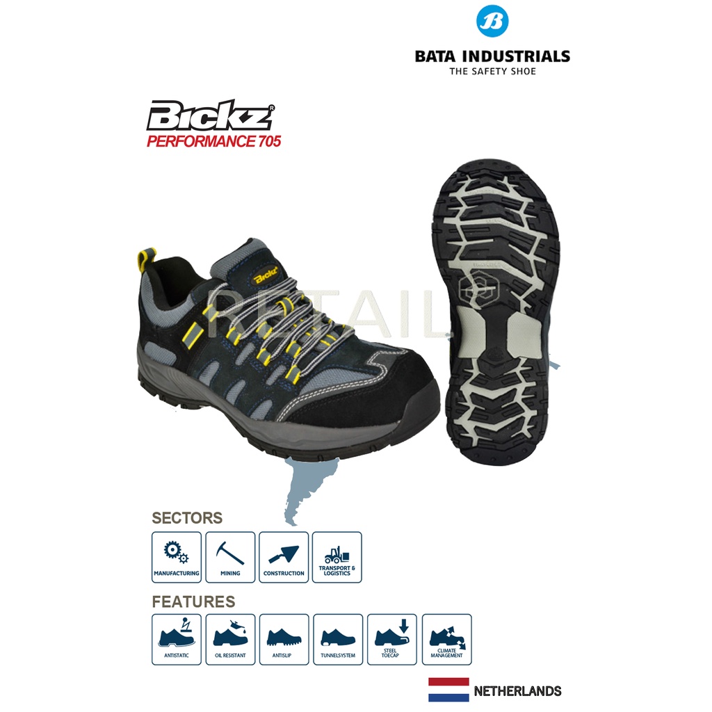 Bickz performance sales safety boot