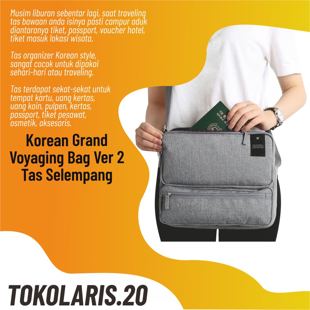 Korean grand store voyaging bag