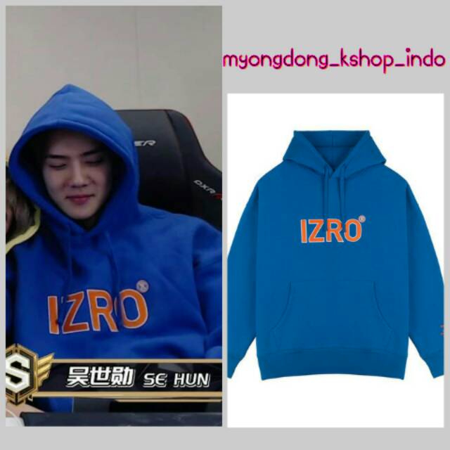 Jual Hoodie IZRO sehun exo Shopee Indonesia