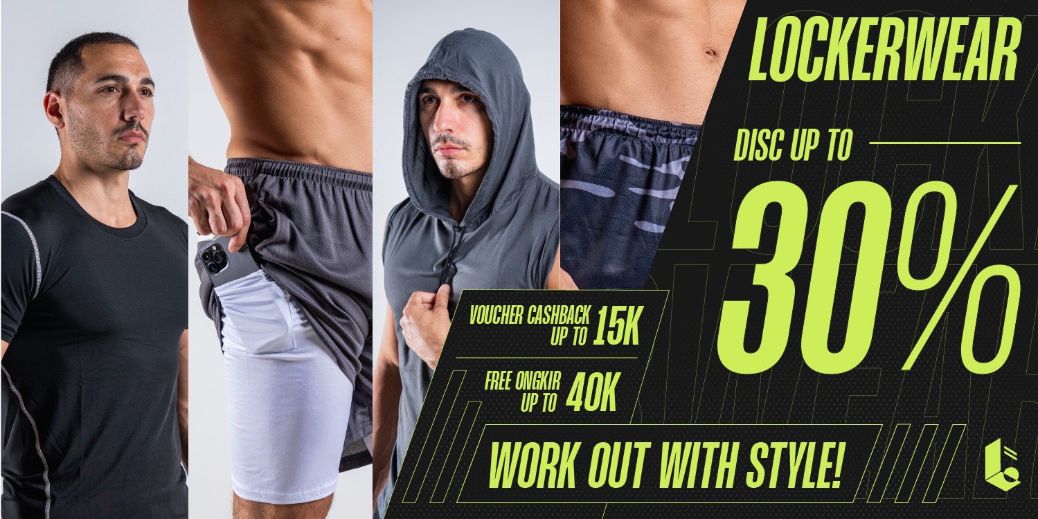 Produk Lockerwear Sports Apparel | Shopee Indonesia