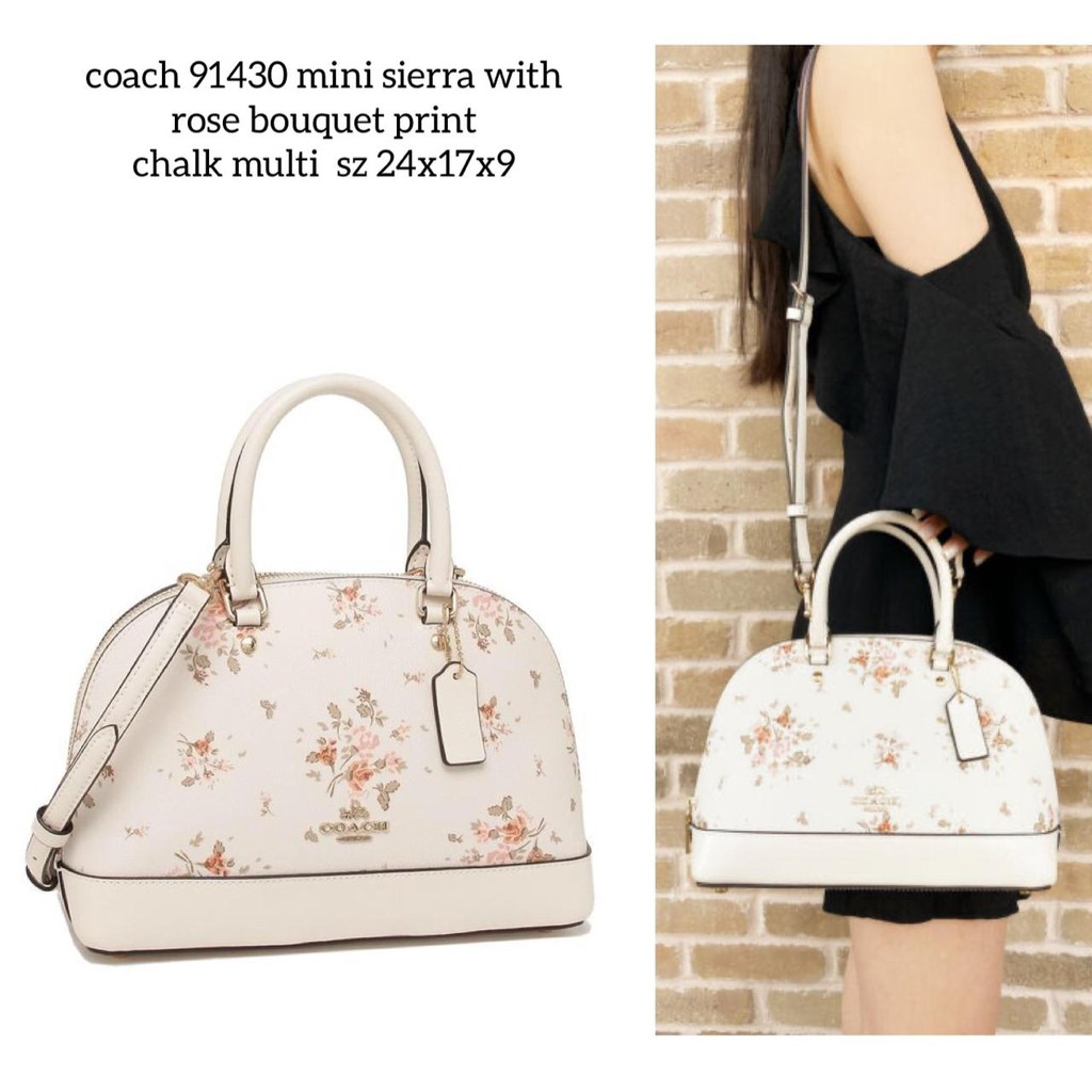 Mini sierra satchel with rose best sale bouquet print