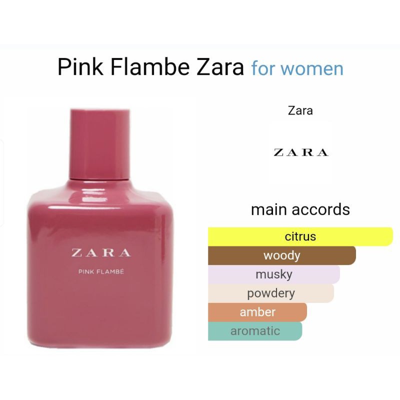 Aroma parfum zara pink flambe new arrivals