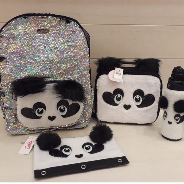 Justice panda online backpack