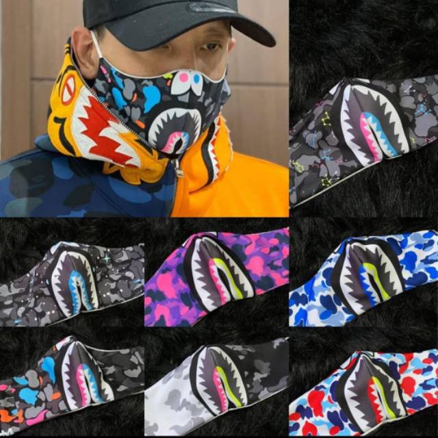 Masker bape shop original