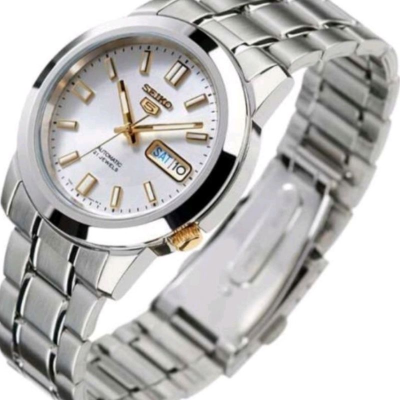 Jual JAM TANGAN SEIKO 5 AUTOMATIC 100 ORIGINAL 21 JEWELS HARDLEX