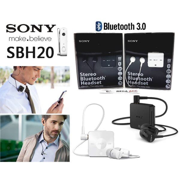 Jual SONY Stereo Bluetooth Headset SBH20 Shopee Indonesia